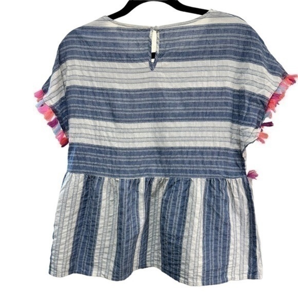 Andree by Unit Stripe Tassel Top - Picture 8 of 9